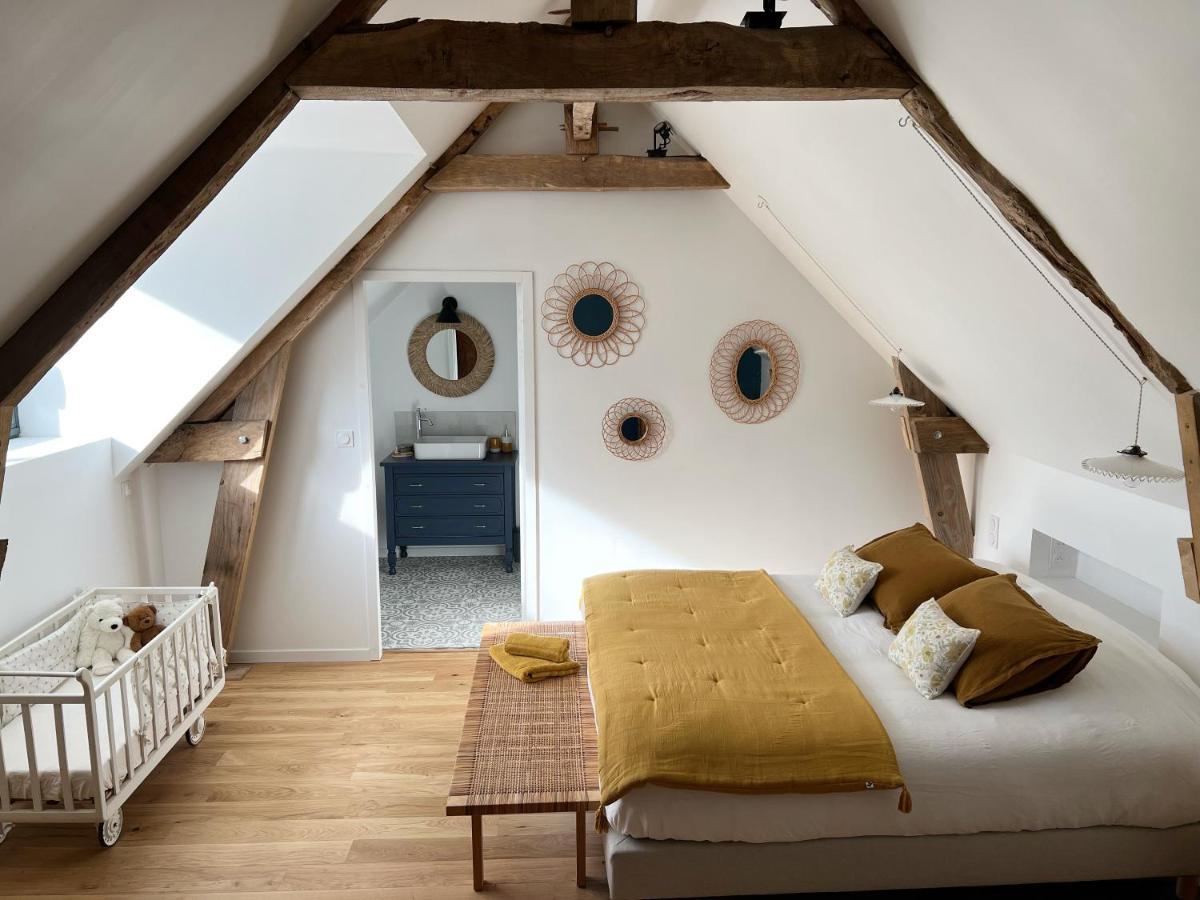 Le Logis De La Lettre Bed & Breakfast Tinténiac Oda fotoğraf